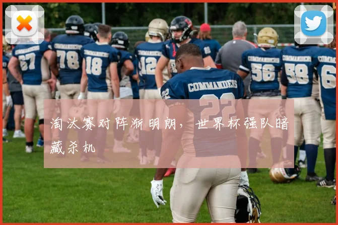 淘汰赛对阵渐明朗，世界杯强队暗藏杀机